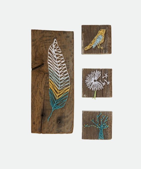 Decoration wooden present